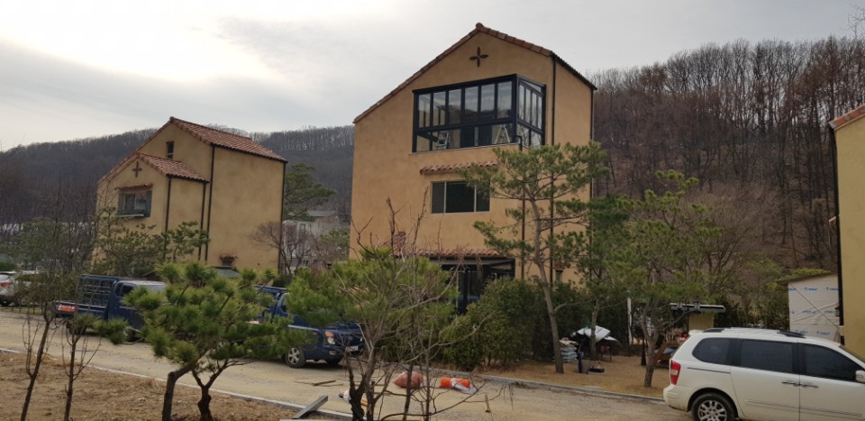 용인 타운하우스 1,3층 썬룸 이미지
