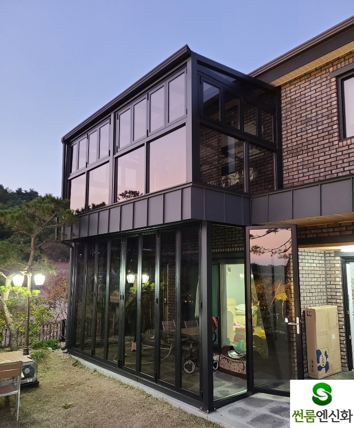 원주 전원주택 1,2층 썬룸 이미지