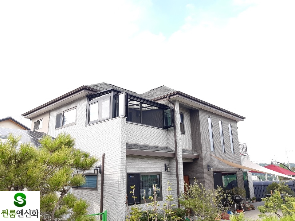 양주 주택 2층 베란다 썬룸 이미지