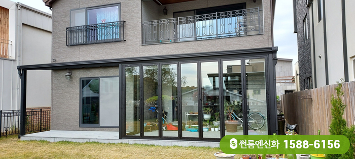 파주 전원주택 테라스썬룸 이미지
