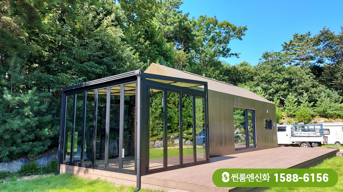 충주 이동식 주택 썬룸 이미지