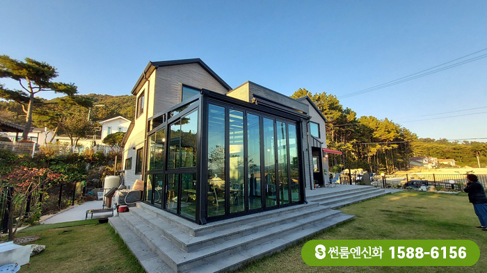 양평 주택 테라스 썬룸 이미지