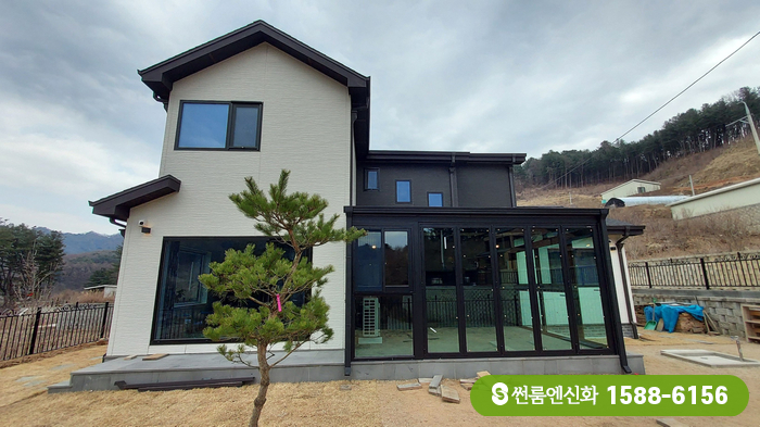 양평 징크판넬 썬룸 이미지